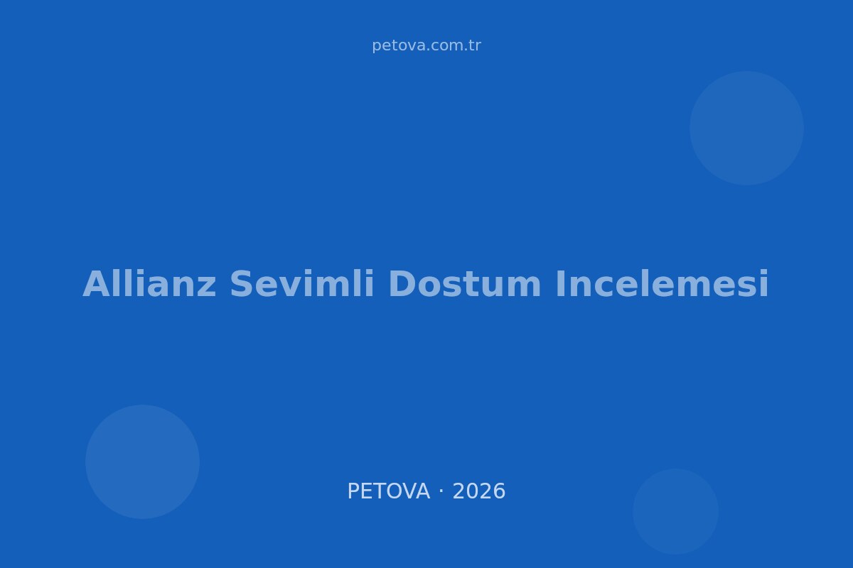 Allianz Sevimli Dostum&hellip;